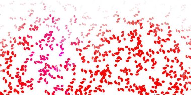 Açık pembe, Memphis şekilli kırmızı vektör dokusu. Basit bir şekilde gradyan olan renkli soyut biçimler. Cep telefonları için arka plan.