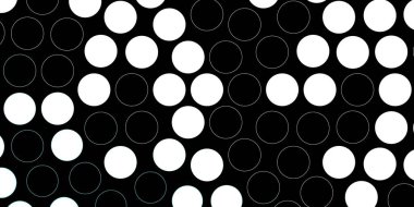 Disklerle koyu mavi vektör dokusu.