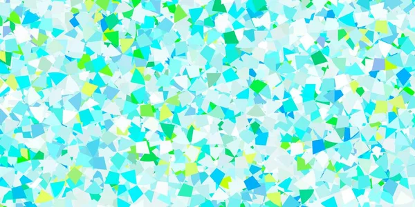 Lichtblauwe Vectorachtergrond Met Veelhoekige Stijl Abstracte Gradiënt Illustratie Met Driehoeken — Stockvector