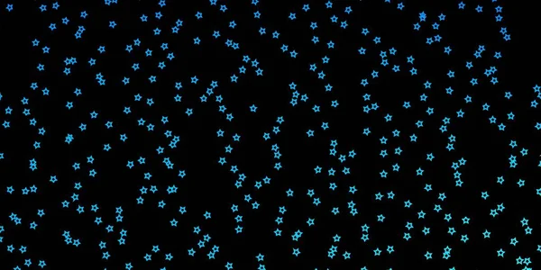 Σκούρο Μπλε Διανυσματική Υφή Όμορφα Αστέρια Λαμπερή Πολύχρωμη Απεικόνιση Μικρά — Διανυσματικό Αρχείο