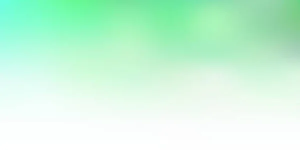 Hellgrüner Vektor Verschwimmt Hintergrund Leuchtend Bunte Unschärferelation Abstraktem Stil Ihr — Stockvektor