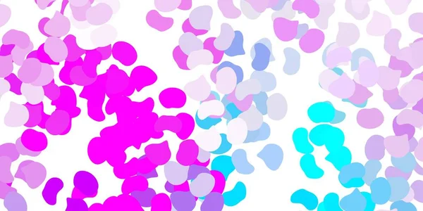 Светло Розовая Голубая Векторная Текстура Мемфисами Простой Дизайн Абстрактном Стиле — стоковый вектор