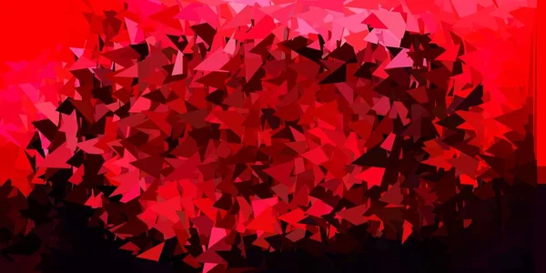 Disposition Polygonale Gradient Vectoriel Rose Foncé Nouvelle Illustration Colorée Avec — Image vectorielle
