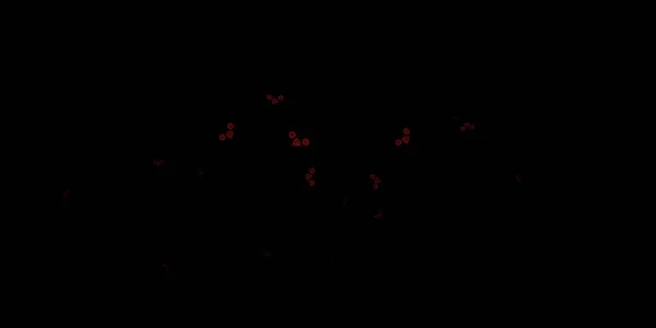 Tmavě Fialový Růžový Vektorový Vzor Magickými Prvky Ilustrace Magickými Známkami — Stockový vektor