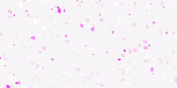 Світло Рожевий Векторний Фон Хаотичними Формами Барвисті Абстрактні Форми Градієнтом — стоковий вектор