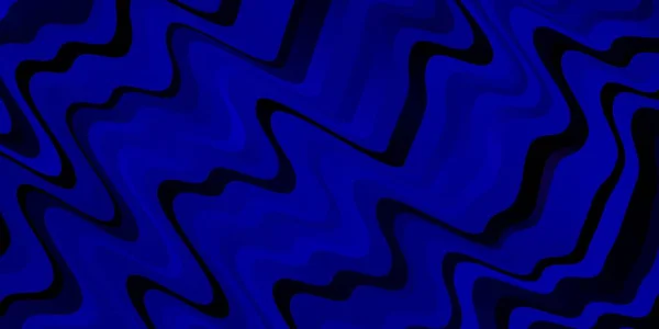 Dunkelrosa Blaue Vektorschablone Mit Linien Bunte Geometrische Probe Mit Gradientenkurven — Stockvektor
