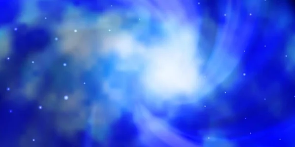 Φωτεινό Μπλε Διανυσματικό Μοτίβο Αφηρημένα Αστέρια — Διανυσματικό Αρχείο