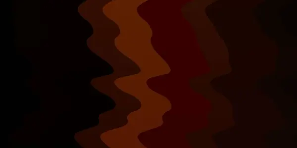 Темно Оранжевая Векторная Компоновка Мокрыми Линиями — стоковый вектор