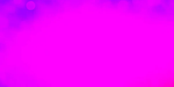 ライトパープルピンクベクトル背景円 — ストックベクタ