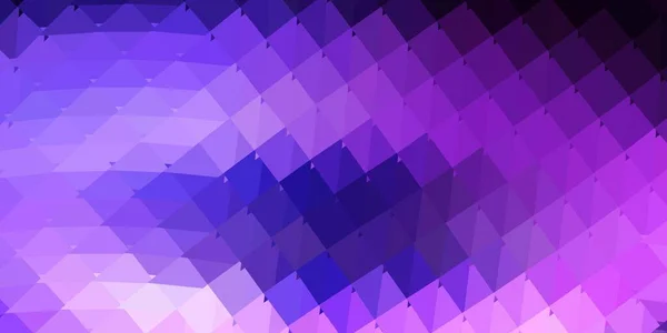 Светло Фиолетовые Векторные Геометрические Многоугольные Обои Умная Иллюстрация Фасетном Стиле — стоковый вектор