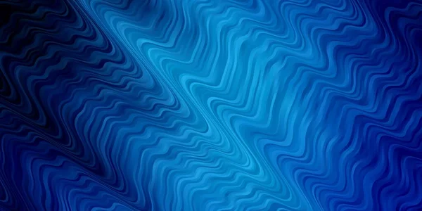 Textura Vetorial Azul Claro Com Curvas Ilustração Abstrata Com Arcos — Vetor de Stock