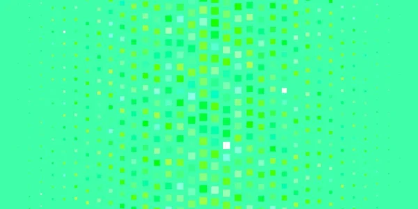 Світло Зелений Векторний Візерунок Квадратному Стилі — стоковий вектор