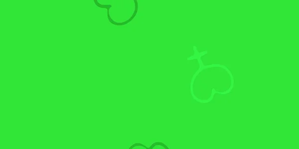 Світло Зелений Вектор Елементами Фемінізму Колоритна Ілюстрація Градієнтними Формами Фемінізму — стоковий вектор