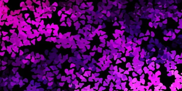 Темно Фиолетовый Розовый Векторный Шаблон Абстрактными Формами Красочные Абстрактные Формы — стоковый вектор