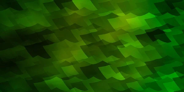 Textura Vetorial Verde Claro Com Hexágonos Coloridos Glitter Ilustração Abstrata — Vetor de Stock