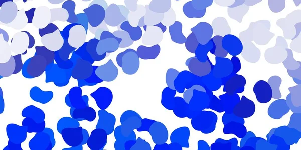 Fondo Vector Azul Claro Con Formas Caóticas Ilustración Colorida Con — Vector de stock
