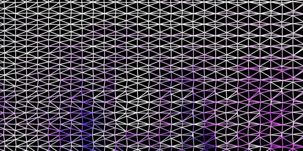 Luz Púrpura Vector Triángulo Mosaico Fondo Pantalla Ilustración Abstracta Con — Vector de stock