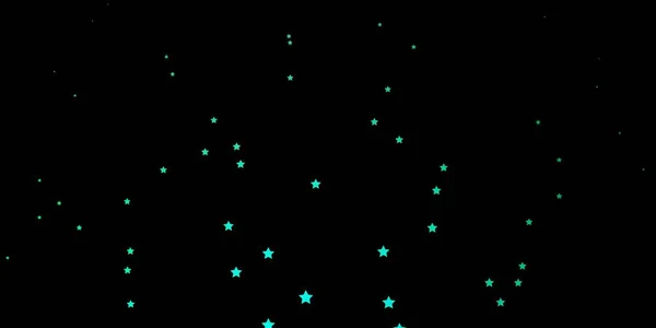 Темно Зеленый Вектор Искушают Неоновыми Звездами Современная Геометрическая Абстрактная Иллюстрация — стоковый вектор