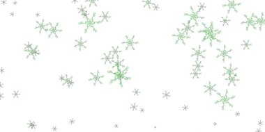 Açık yeşil arkaplan ve eğriler. Bükülmüş çizgileri olan yepyeni renkli bir çizim. Kullanıcı Arayüzü tasarımınız için şablon.