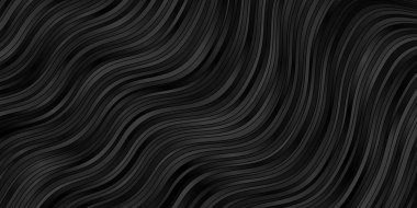 Koyu mavi, kıvrımlı yeşil vektör arkaplanı.