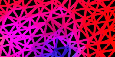 Işık çok renkli vektör soyut üçgen arkaplan. Üçgenli çokgen biçiminde gradyan çizimi. İşiniz..