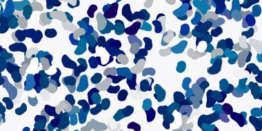 Soyut şekilli açık yeşil vektör şablonu. Soyut tarzda, gradyan formlarda basit tasarım. Reklamlarınız için modern tasarım.