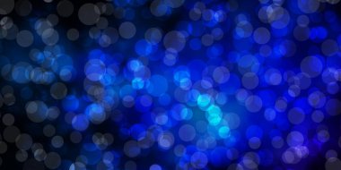 Koyu pembe, daireli mavi vektör düzeni.