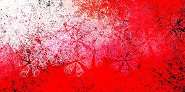 Lekeli koyu kırmızı vektör arka plan. Renkli damlaları olan soyut parlak bir illüstrasyon. Bir marka kitabı için yeni şablon.