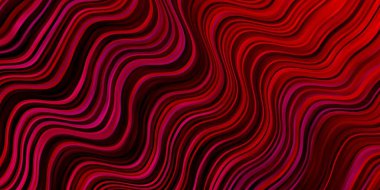 Açık Pembe, dairesel yay ile kırmızı vektör düzeni.