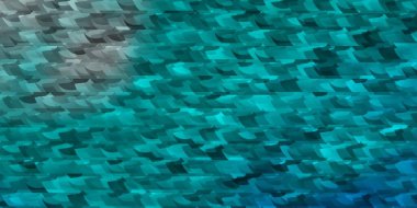 Kristallerle, üçgenlerle hafif BLUE vektör şablonu. Üçgen şekilli ışıltılı soyut çizimler. Web siteleri için desen.