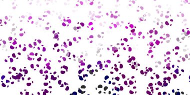 Rastgele biçimlerde açık mor vektör arkaplanı. Soyut tarzda renkli şekilli bir illüstrasyon. Web siteniz için basit illüstrasyon.