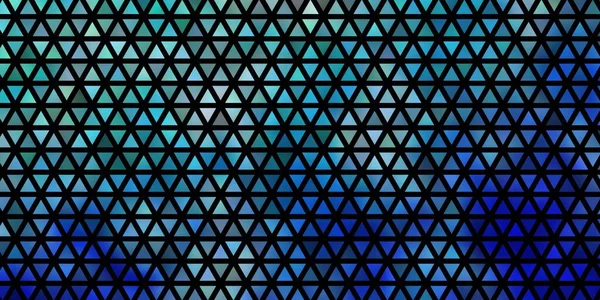 Modèle Vectoriel Bleu Clair Avec Style Polygonal Belle Illustration Avec — Image vectorielle