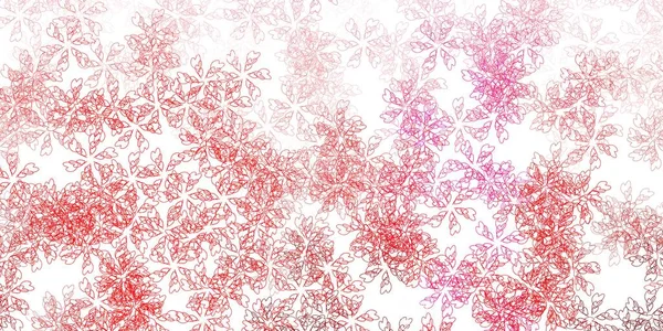 Светло Розовый Вектор Листьями Листья Элегантный Природный Узор Градиентом Цветной — стоковый вектор