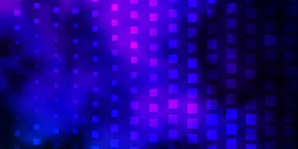 Modèle Vectoriel Rose Foncé Bleu Avec Rectangles — Image vectorielle