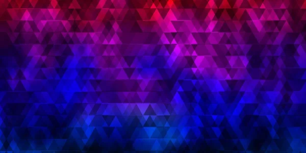 Padrão Vetorial Multicolorido Escuro Com Linhas Triângulos Projeto Gradiente Abstrato — Vetor de Stock