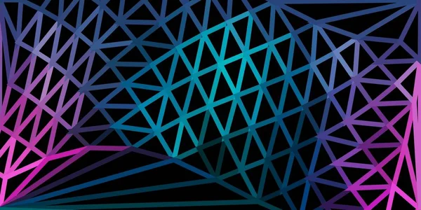 Hellblaues Rotes Vektorpoly Dreieck Abstrakte Illustration Mit Eleganten Verlaufsdreiecken Modernes — Stockvektor