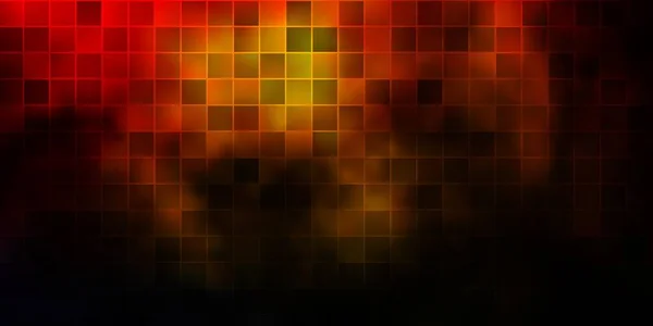 Темно Оранжевый Векторный Фон Многоугольном Стиле Абстрактная Градиентная Иллюстрация Прямоугольниками — стоковый вектор