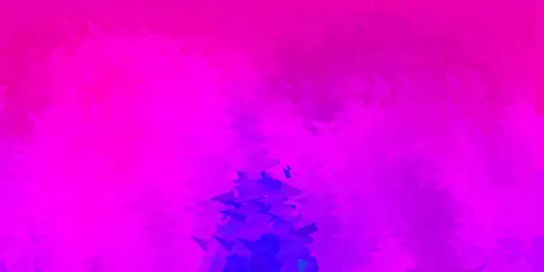 Gradiente Vectorial Rosa Oscuro Textura Del Polígono Ilustración Colorida Mosaico — Vector de stock