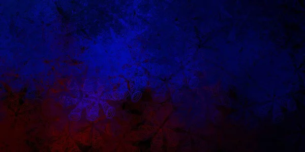 Темно Синий Красный Векторный Фон Пятнами Иллюстрация Набором Ярких Красочных — стоковый вектор