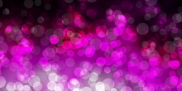 Textura Vectorial Rosa Claro Con Discos — Vector de stock