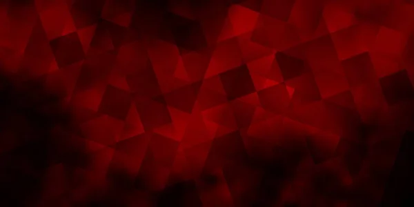 Rojo Oscuro Textura Vectorial Amarilla Con Estilo Polivinílico Con Cubos — Vector de stock