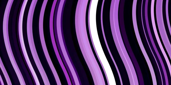 Luz Púrpura Patrón Vectorial Rosa Con Curvas — Vector de stock