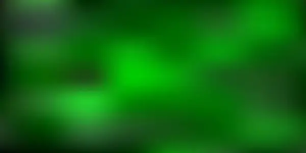 濃い緑色のベクトル抽象的なぼかしパターン ぼかしスタイルでカラフルなグラデーション抽象イラスト 携帯電話の背景 — ストックベクタ