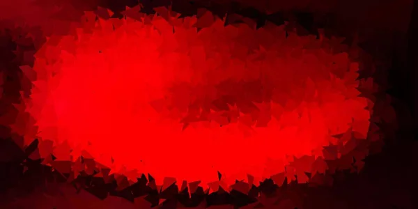 Jasnoróżowy Czerwony Wektor Abstrakcyjny Wzór Trójkąta Ilustracja Zbitym Szklanym Stylu — Wektor stockowy