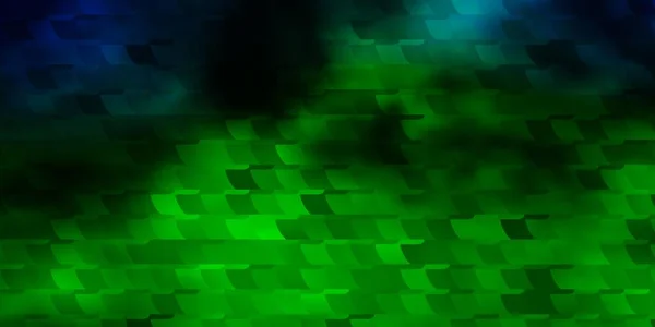 Světle Modrá Zelená Vektorová Šablona Obdélníky Ilustrace Sadou Přechodových Obdélníků — Stockový vektor