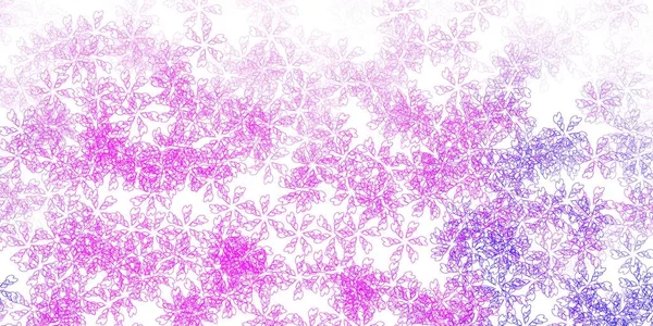 Светло Фиолетовый Розовый Вектор Листьями Рисунок Листьев Стиле Оригами Градиентом — стоковый вектор