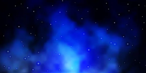 カラフルな抽象的な星空の背景 — ストックベクタ