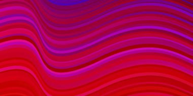 Eğrili karanlık vektör deseni. Rengarenk çizgileri ve şekilleri olan parlak bir örnek. Terfileriniz için akıllı tasarım.