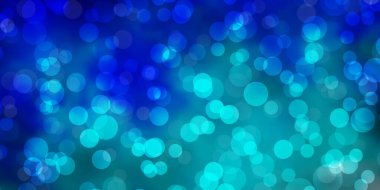 Dairesel hafif Mavili vektör deseni.