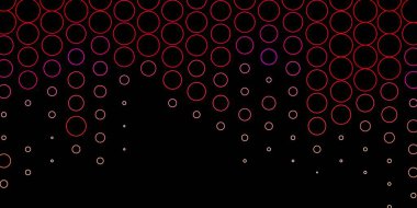 Daireli koyu kırmızı vektör şablonu.